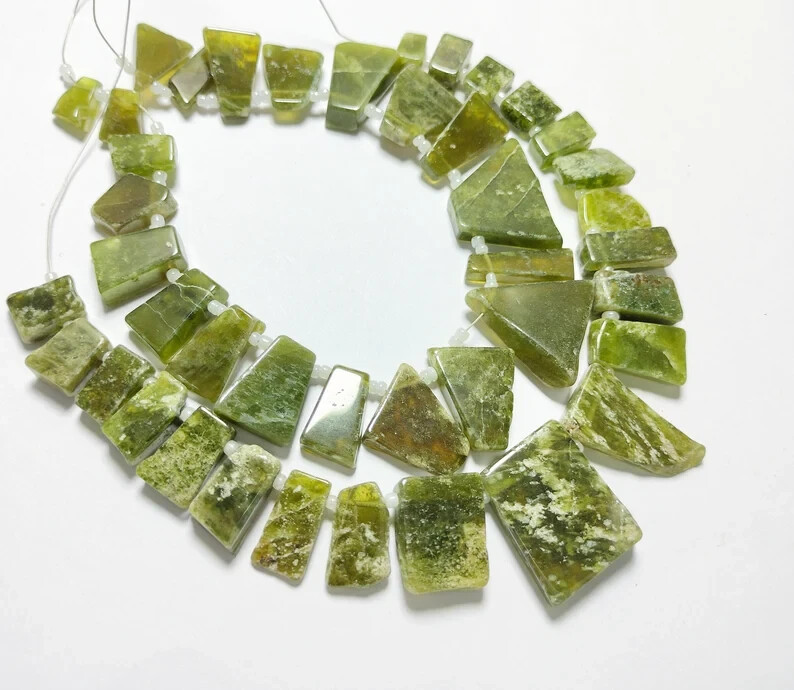 Natural Vassonite Beads 7-18mm Fancy Shape 8