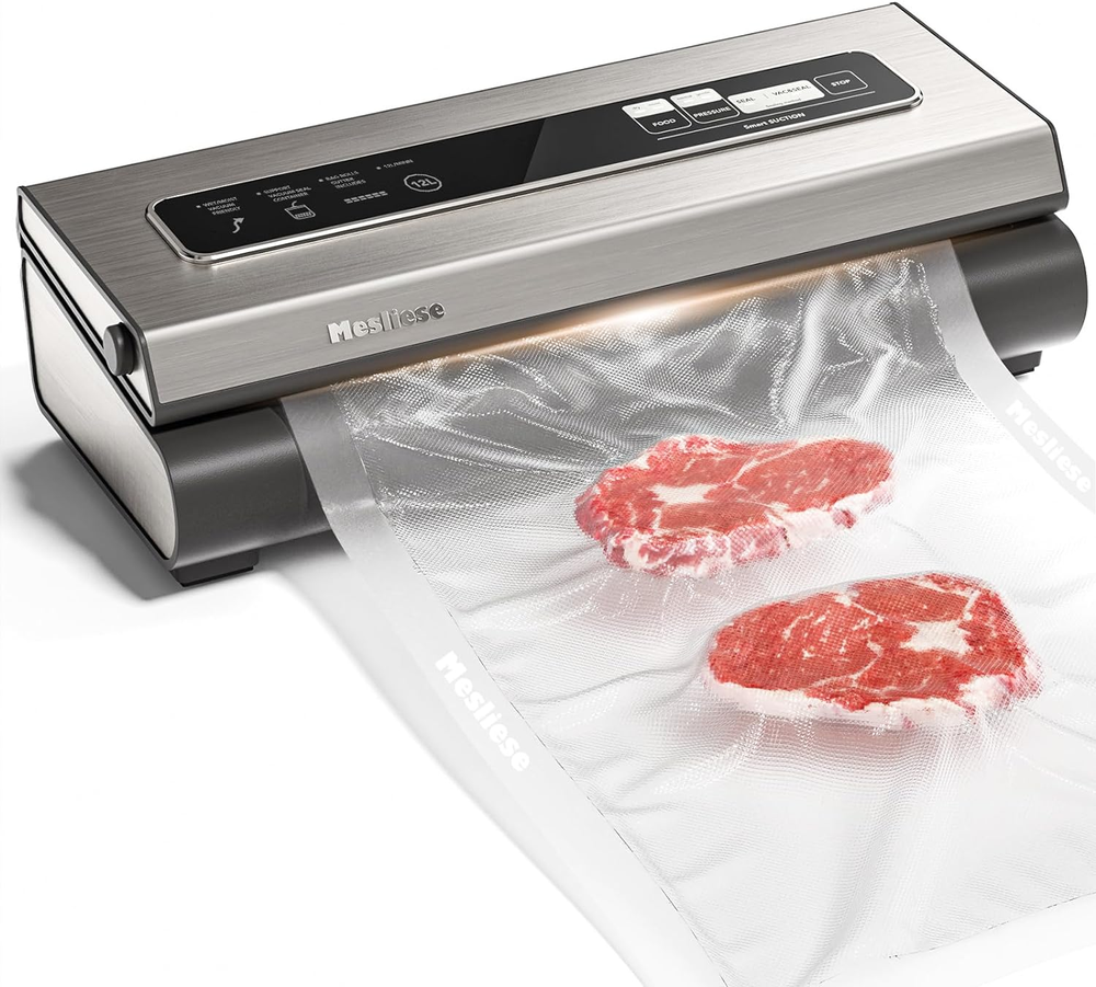 Powerful 90Kpa 6-in-1 Compact Vacuum Sealer for Food Preservation