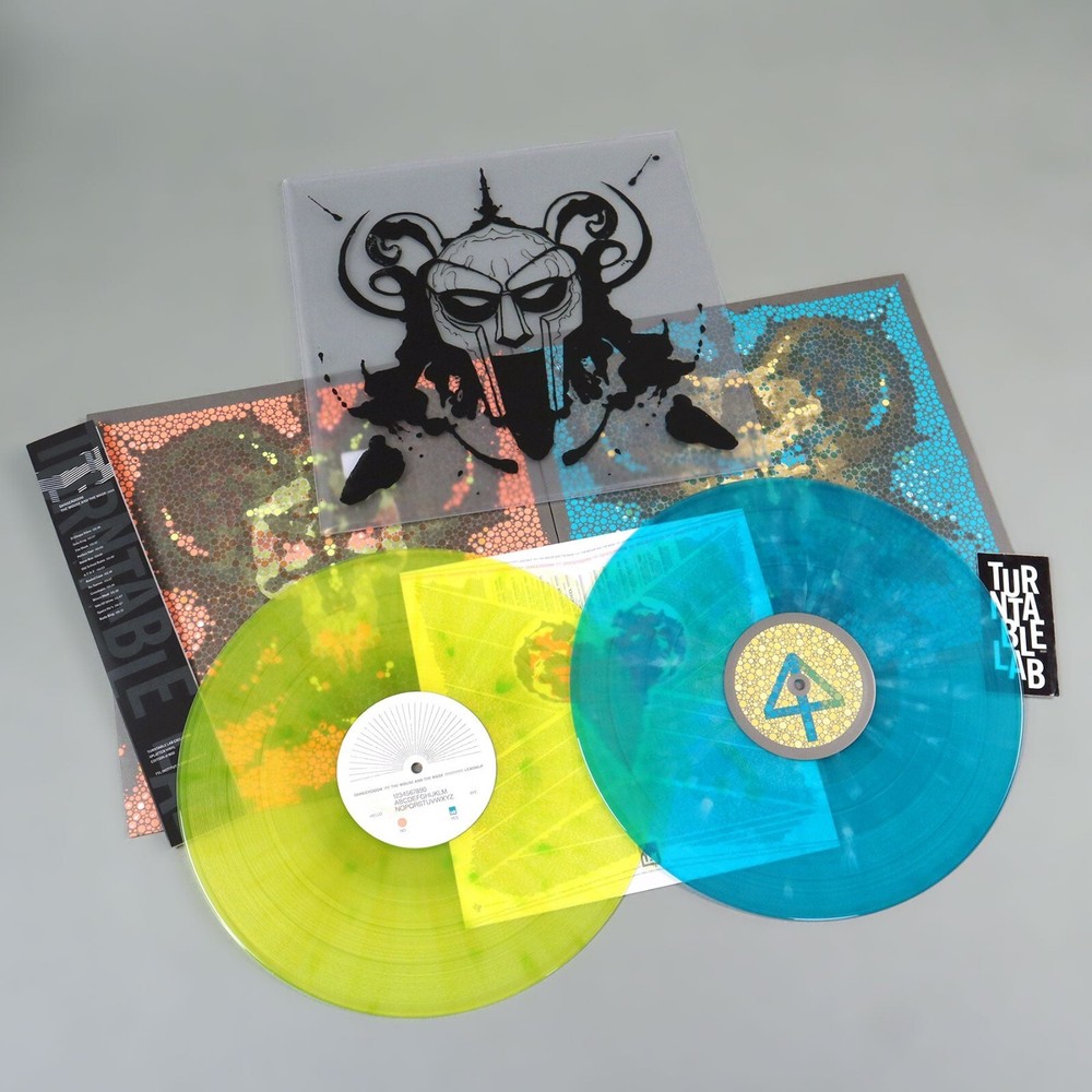 MF DOOM DANGERDOOM🆕️The Mouse & The Mask Blue Yellow Vinyl TTL OBI/800 ❗PRESALE