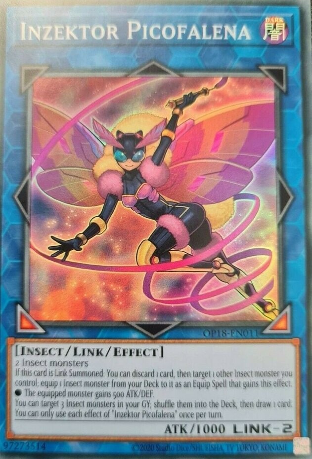 Inzektor Picofalena OP18-EN011 Super Rare Unlimited NM