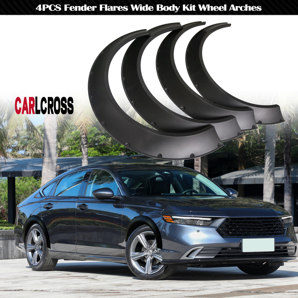 For Honda Accord Fender Flares Wide Body Kit Wheel Arches Kit 4PCS