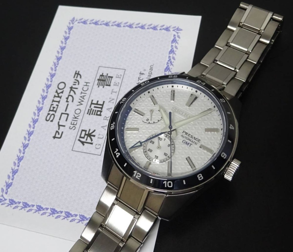 Seiko SARF007 Automatic Men's Watch 140th Anniversary Peleather Strap