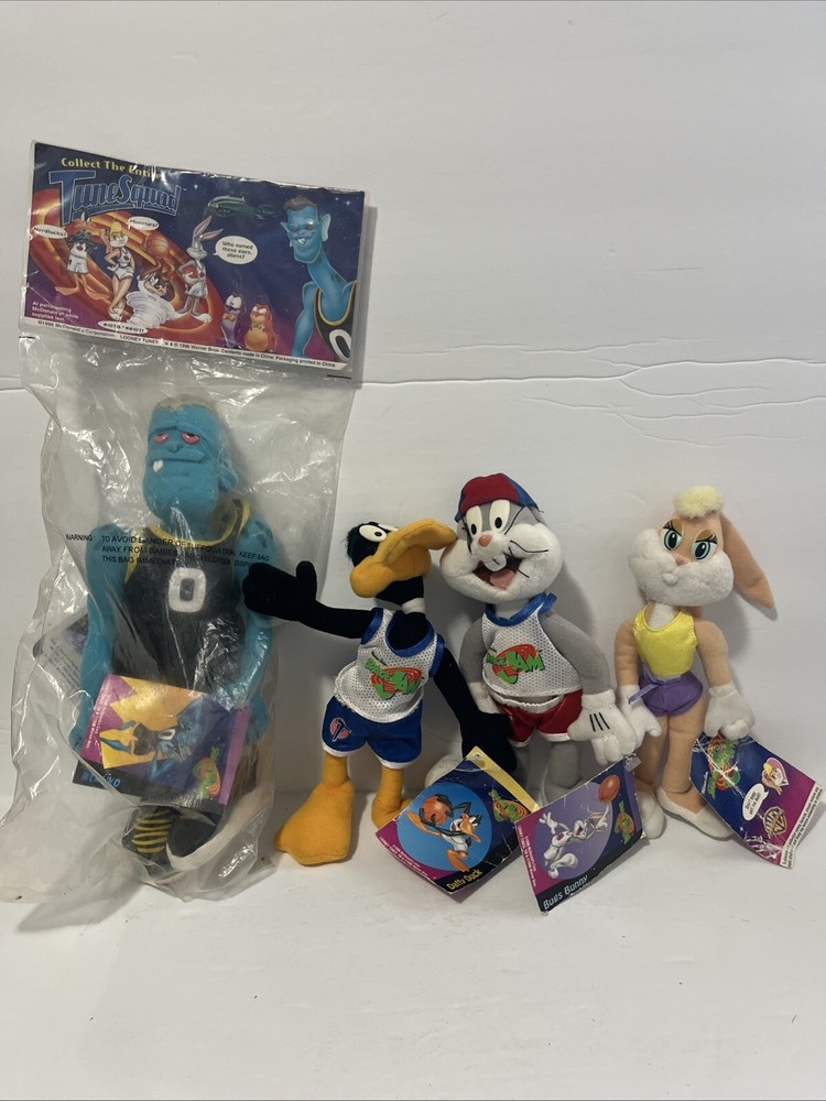 Vintage 1996 McDonalds Space Jam Plush Stuffed Animal
