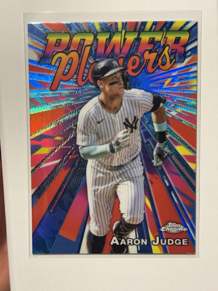 2025 Topps Chrome - Power Players Aaron Judge #PP-1