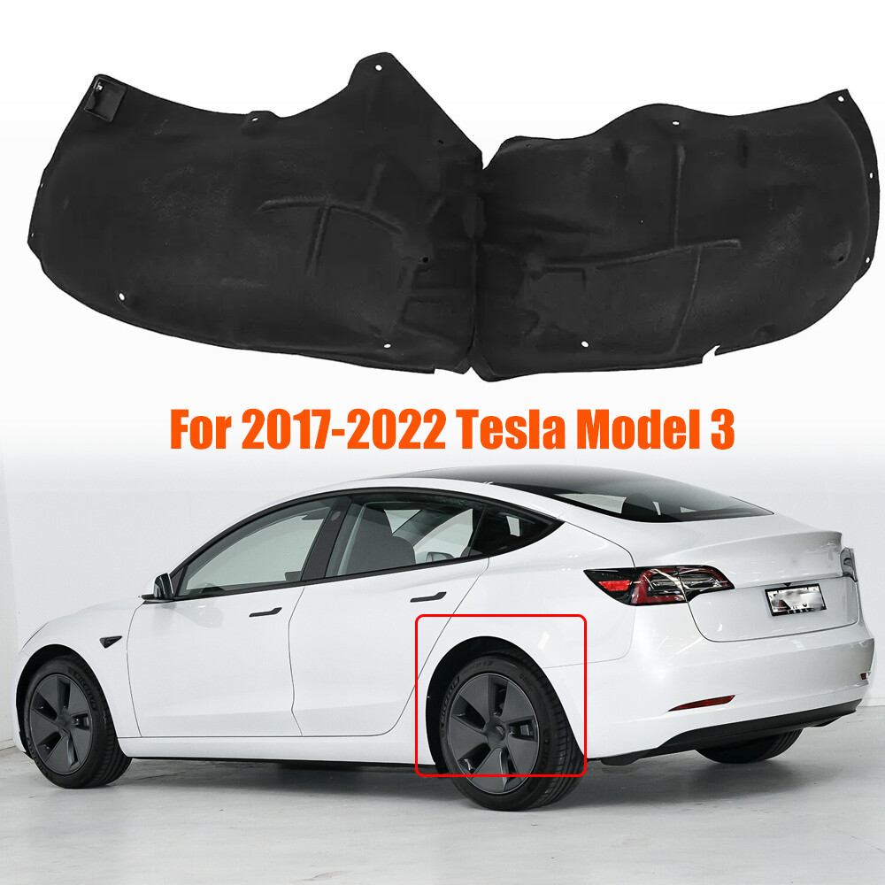 Rear Left Wheel Liner For Tesla Model 3 2017 2018 2019 2020 2021 2022 2023