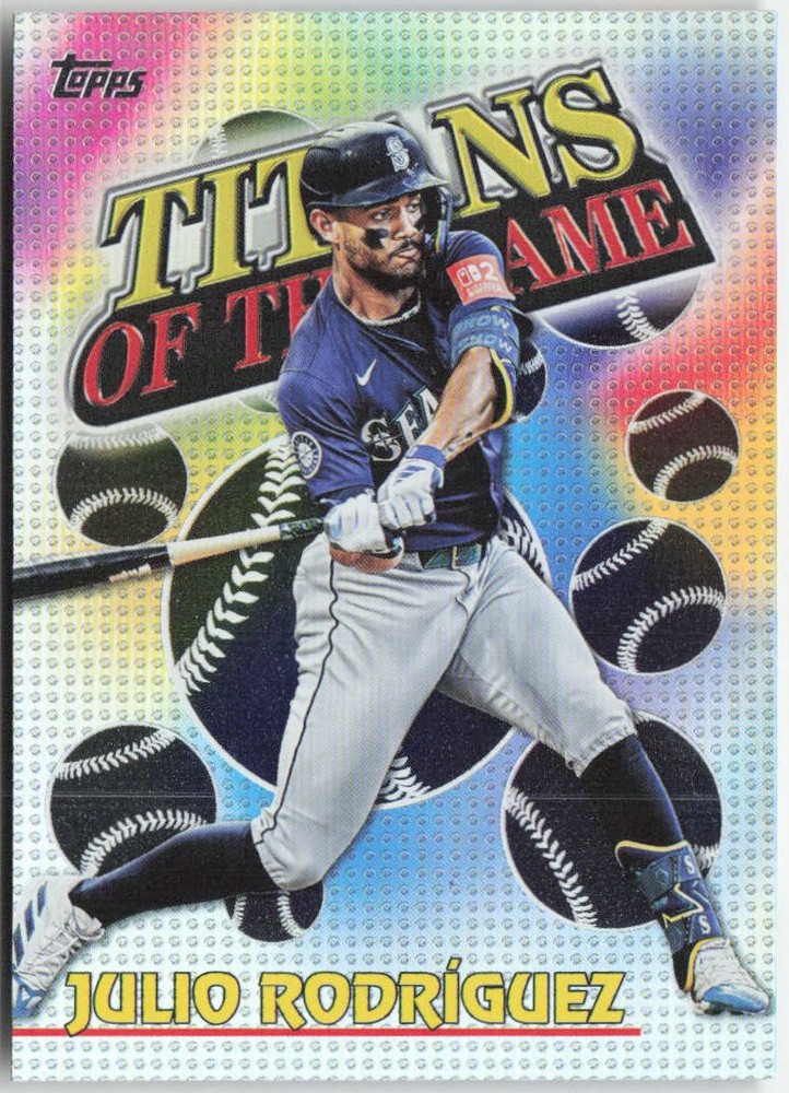 2026 Topps #TOG-20 Julio Rodríguez Titans of the Game