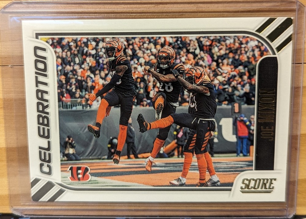 2023 Panini Score Celebration Joe Mixon #2 GOLD FOIL