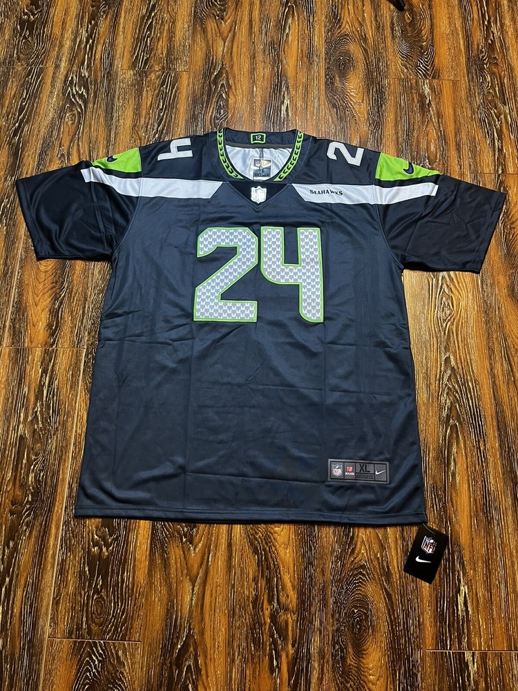 Marshawn Lynch Seattle Seahawks Adult XL Replica Jersey
