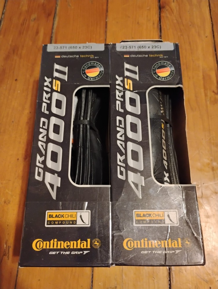 Continental Grand Prix 4000s II 650C Tire Set