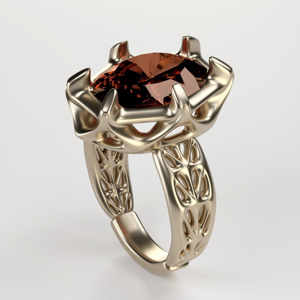 3D printed Ancient Ring Mold for Lost Wax casting/Castable resin/All sizes_24021