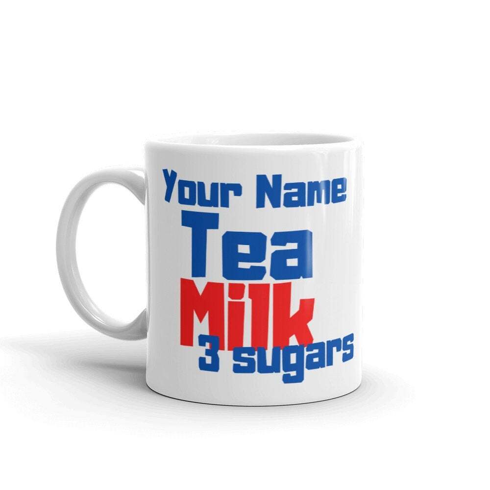 Custom Tea Mug Custom Office Mug Personalized Tea Cup