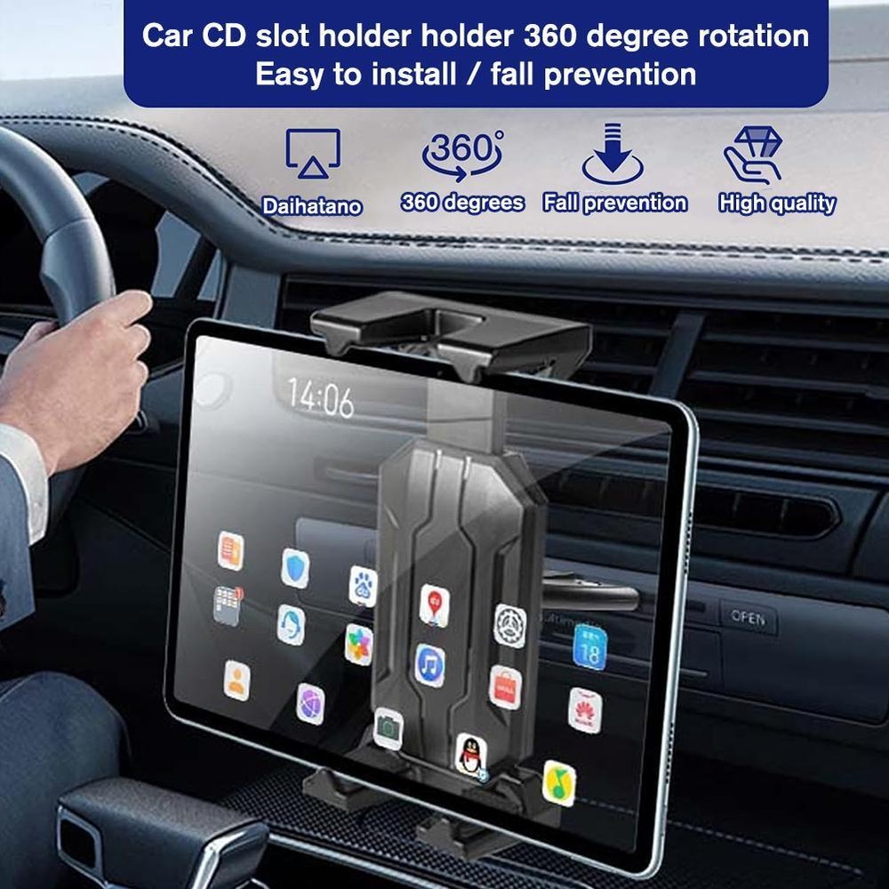 Universal Tablet Stand for Car CD Slot Phone Mount Bracket U1S1