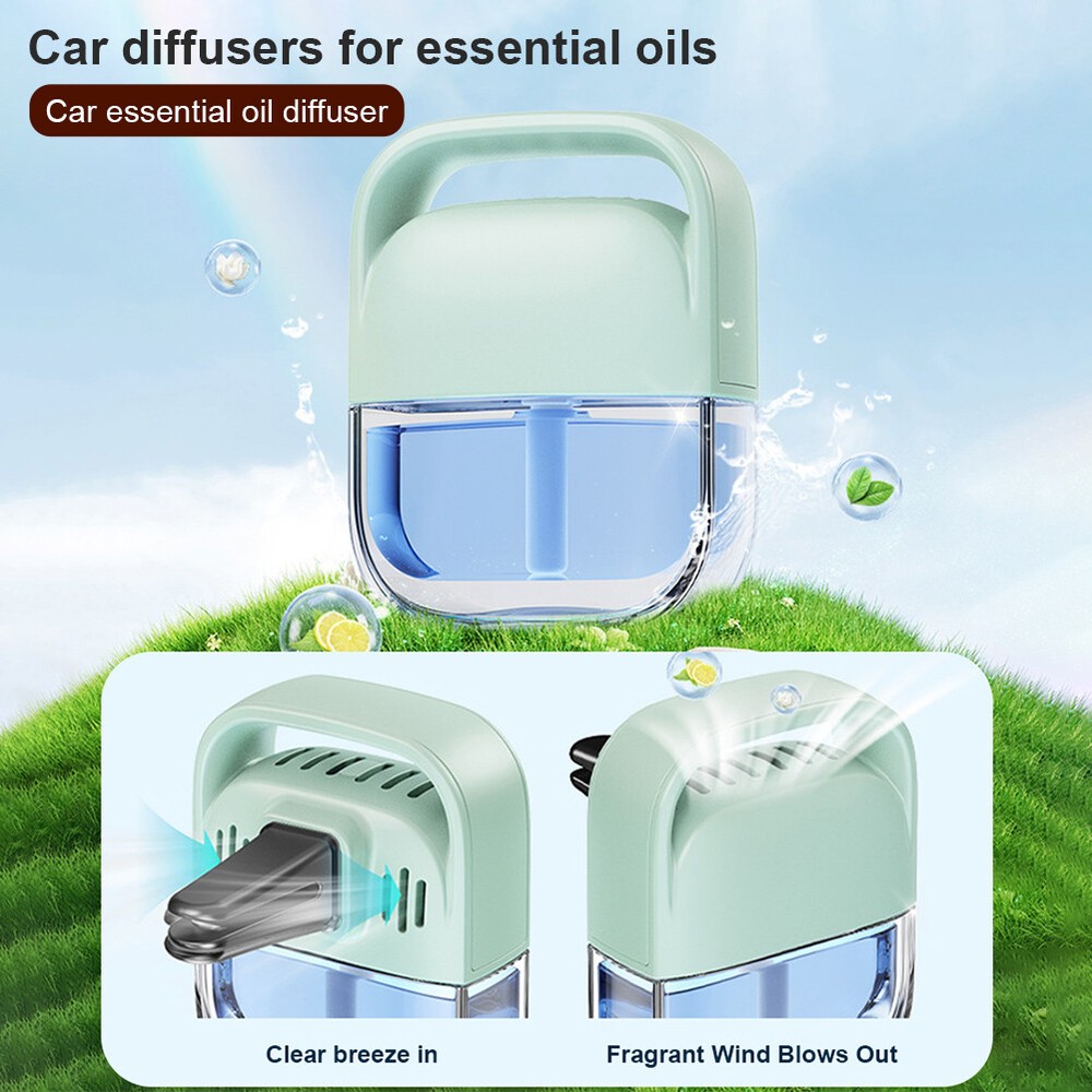 1/2PC Car Air Freshener Vent Clip Car Diffuser Car Oil Diffusers Fragrance Decor