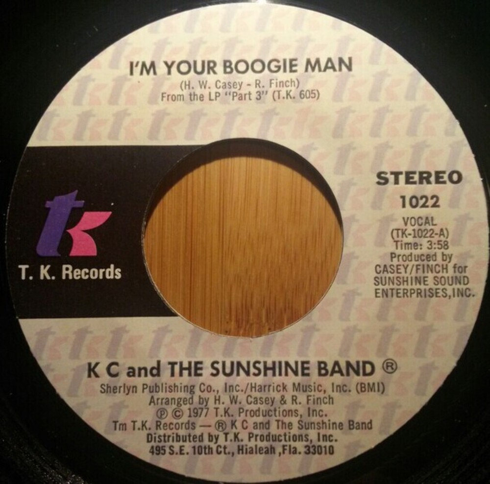 KC And The Sunshine Band* - I'm Your Boogie Man (7