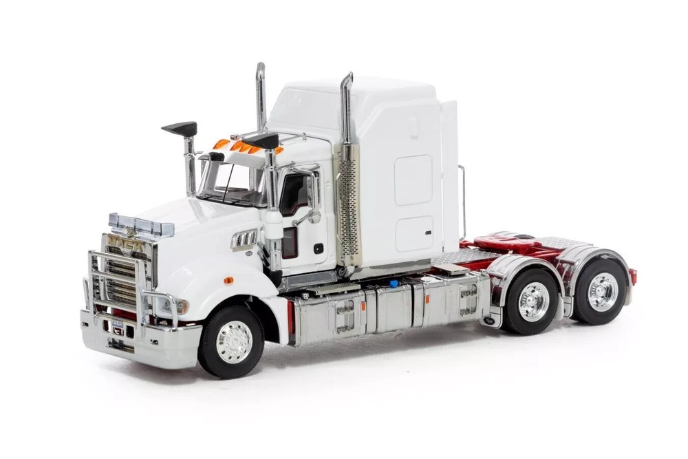 Mack Super-Liner Late Edition - White/Red - Drαke 1:50 Scale Model #Z01508 New