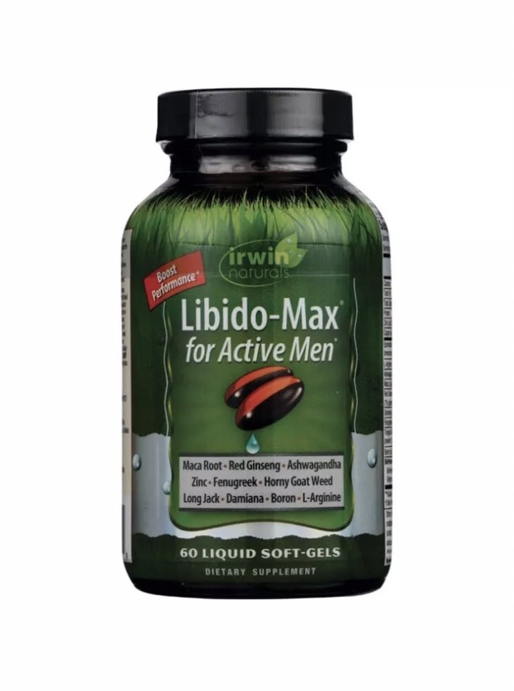 Irwin Naturals Libido-Max for Active Men 60 Sgels