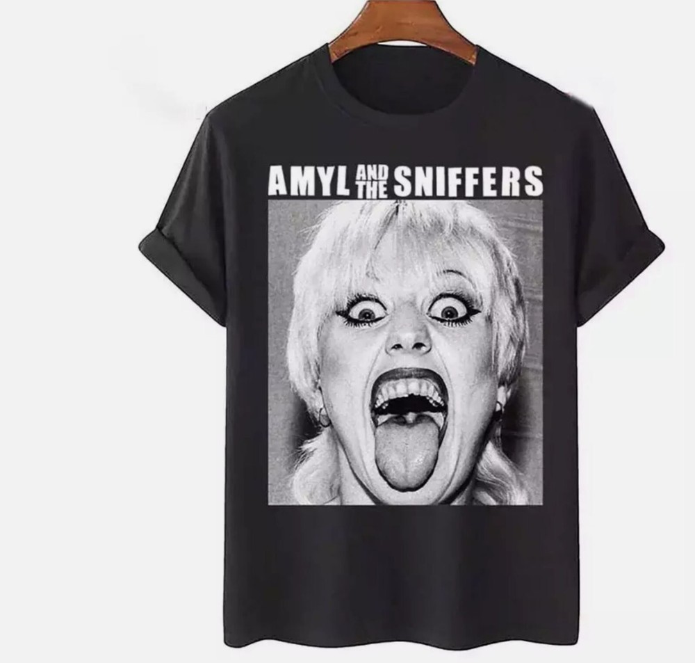 Amyl And The Sniffers No More Tears Unisex Cotton Tee Full Size Range