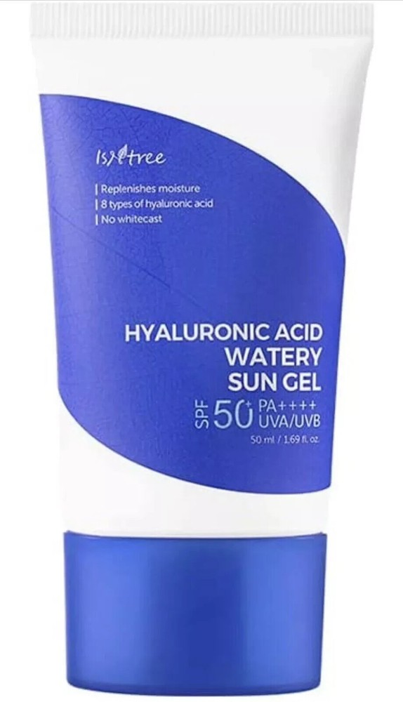 Isntree Hyaluronic Acid Watery Sun Gel SPF50+ 50ml Fresh Hydrating USA 2027