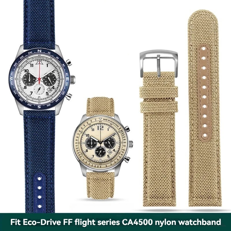 Nylon Watchbands For Huawei GT5 GT4/GT3 Sei.ko SRPC31J1 SRPC63J1 Hamilton Fossil