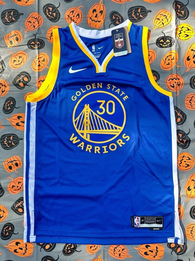 Stephen Curry #30 Golden State Warriors Icon Edition Swingman Jersey