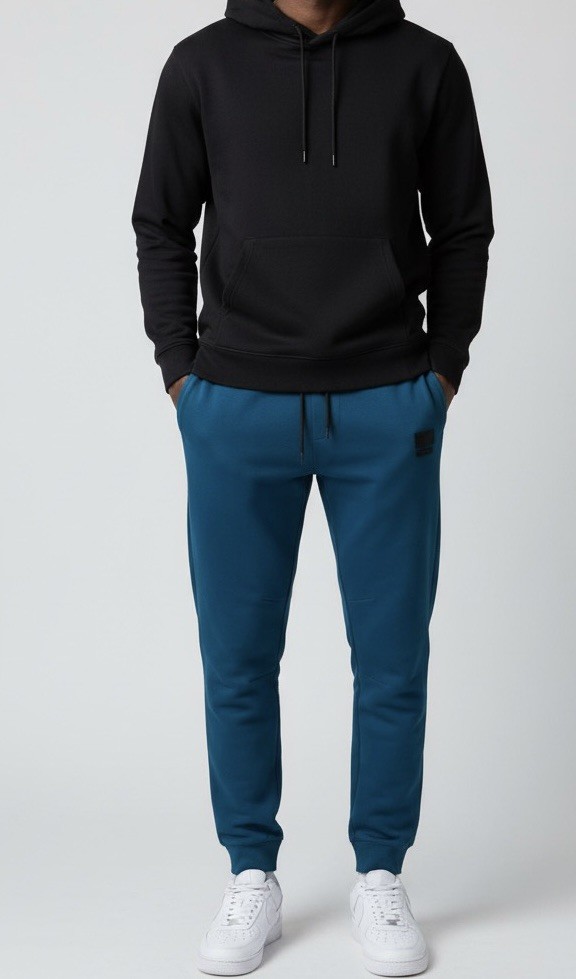Nike Sportswear Air Max Fleece Mens Jogger Pants - Color Blue -  Medium size