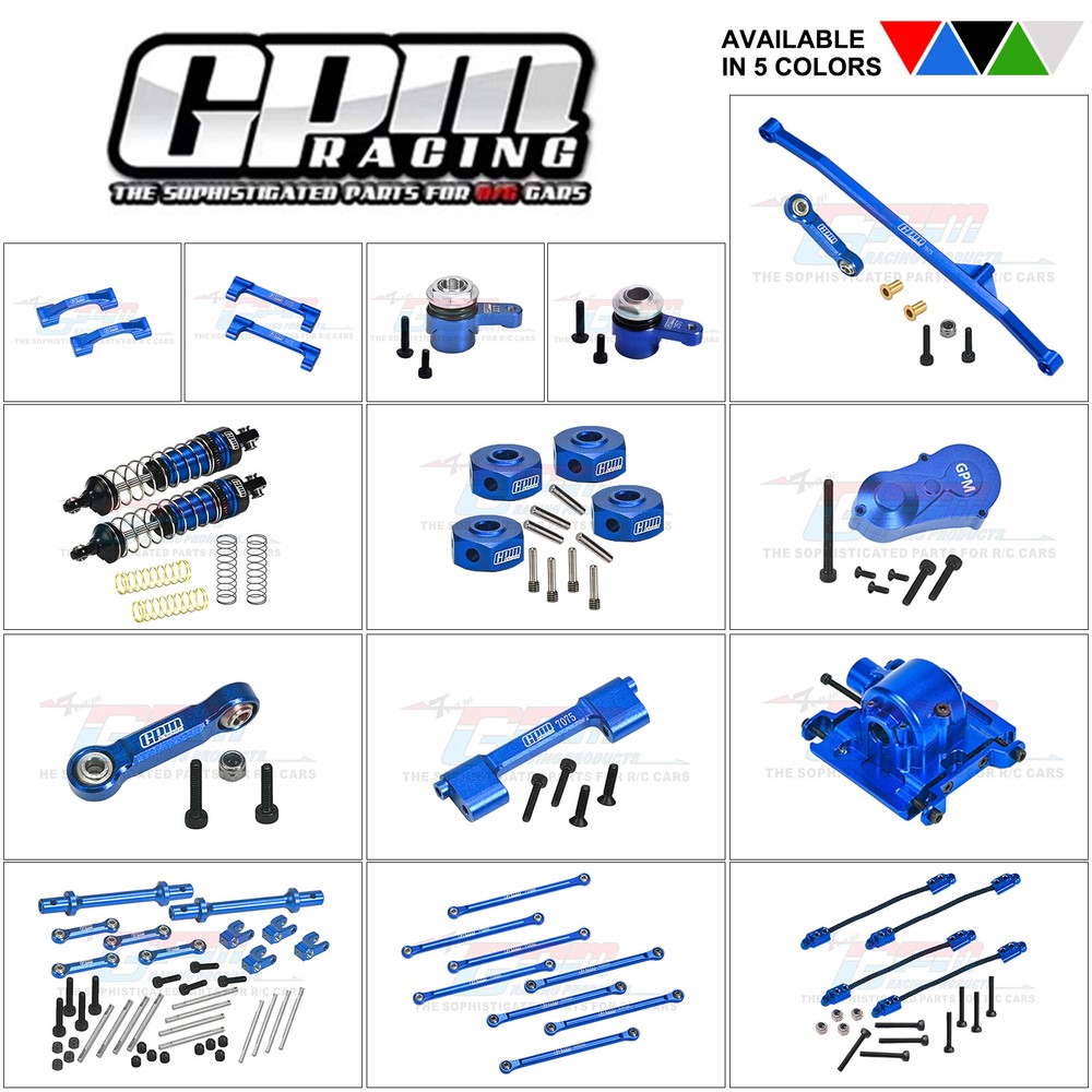 For LOSI 1/18 Mini LMT 4X4 Brushed Monster Truck RTR-LOS01026 RC Upgrade Parts