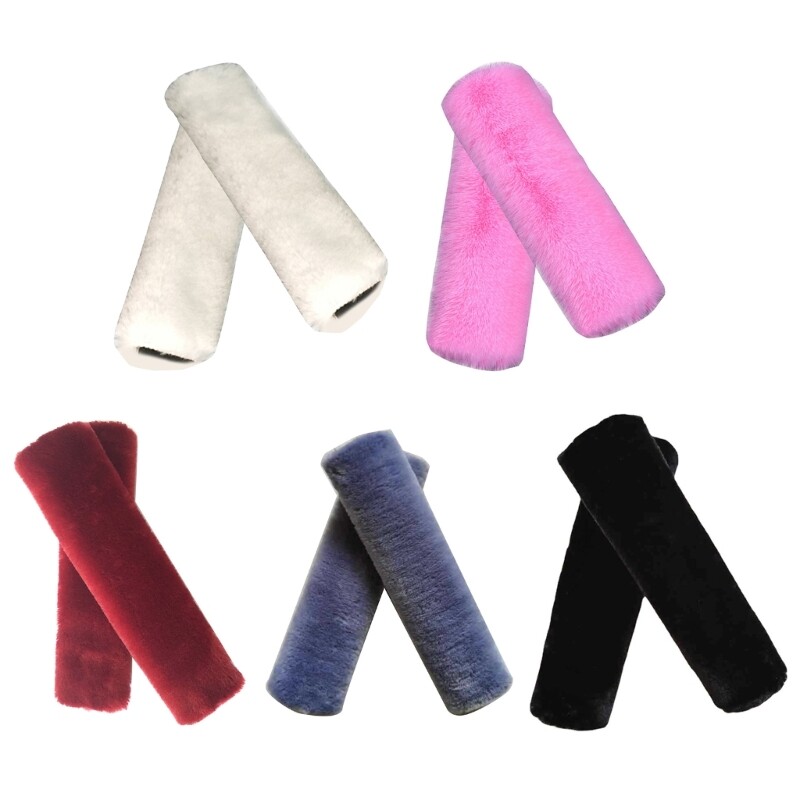 2Pcs Seatbelt Protector Cover Pads Universal Car Safety Seat Belt Strap Cushion