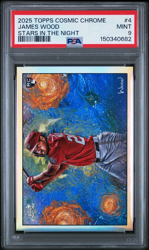 2025 Topps Cosmic Chrome - Stars in the Night James Wood #STN-4 (RC)
