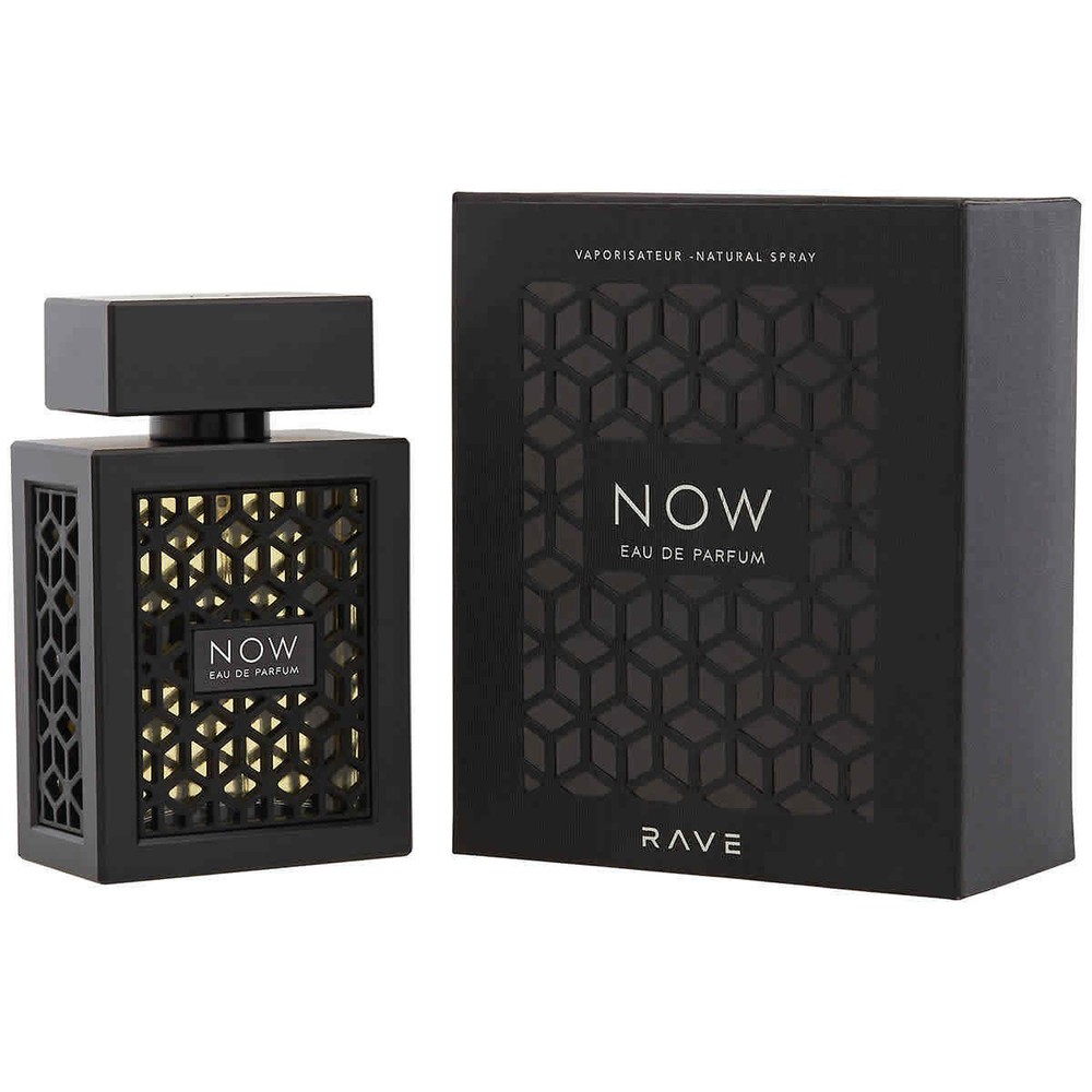 Now Rave by Lattafa 3.4 oz EDP Perfume Cologne Unisex New in Box