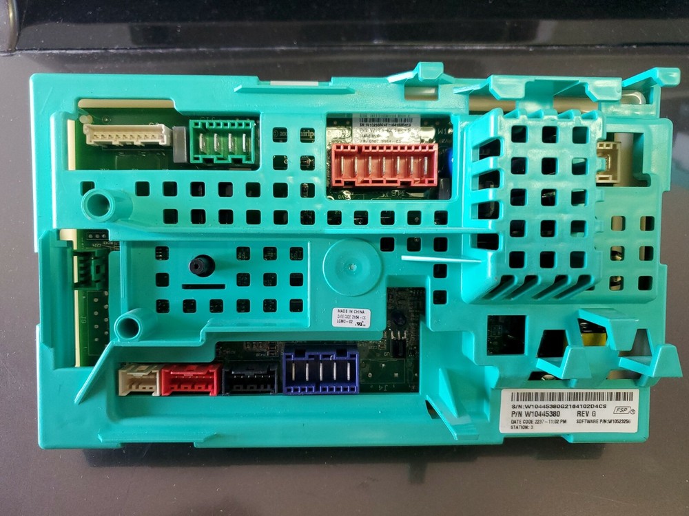 Used Whirlpool Washer Main Control Board W10445380 W10480261