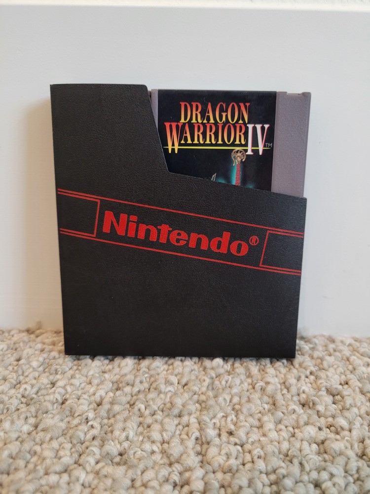 Dragon Warrior IV NES Classic RPG 1992 Retro Game