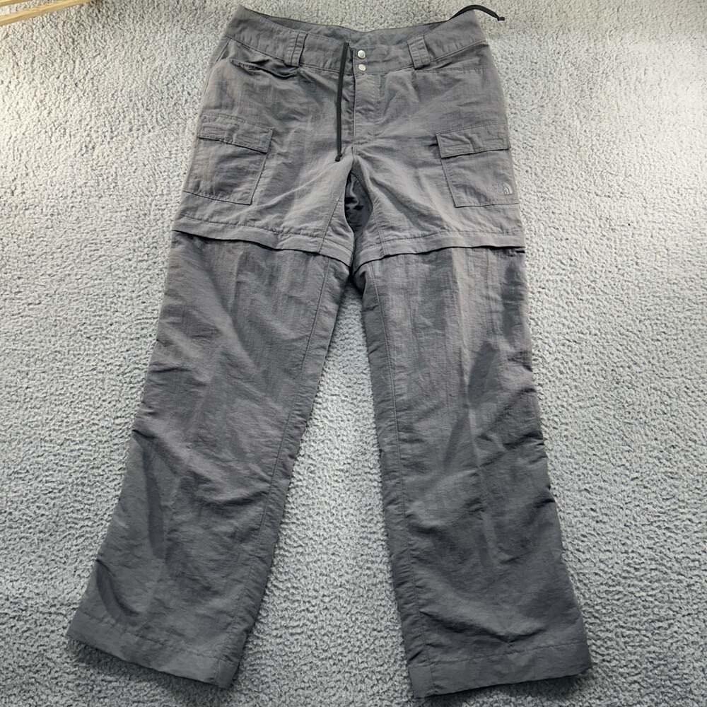The North Face Women's Convertible Hiking Pants Size 10 30x29 Lightweight Shorts