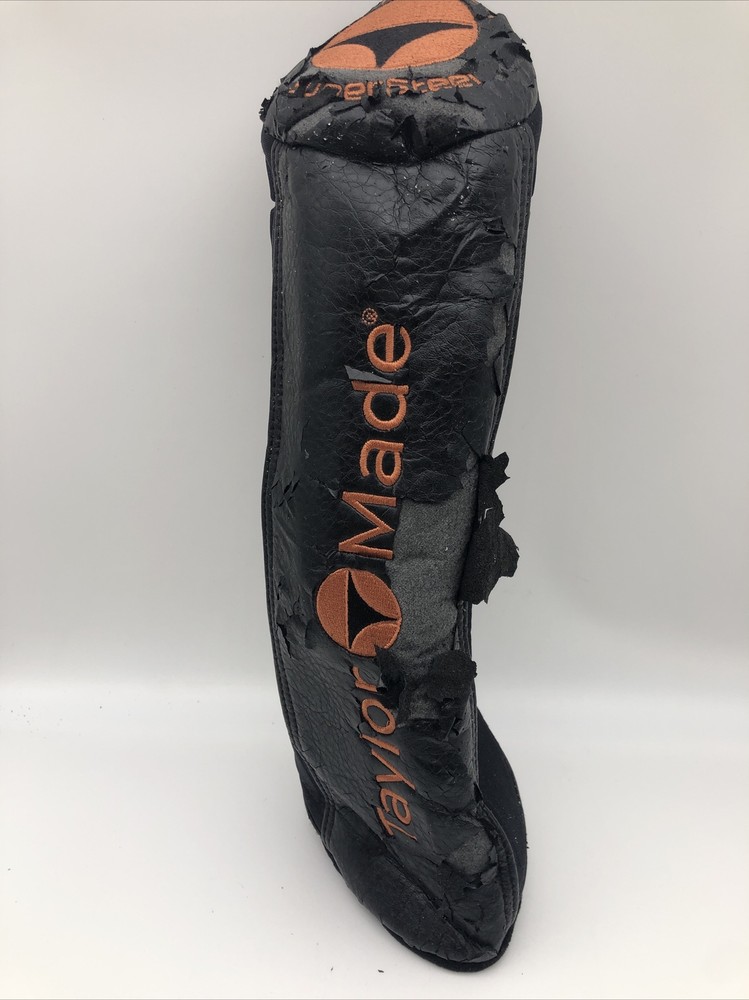 Taylormade Super Steel Leather Driver Golf Headcover Fast Postage