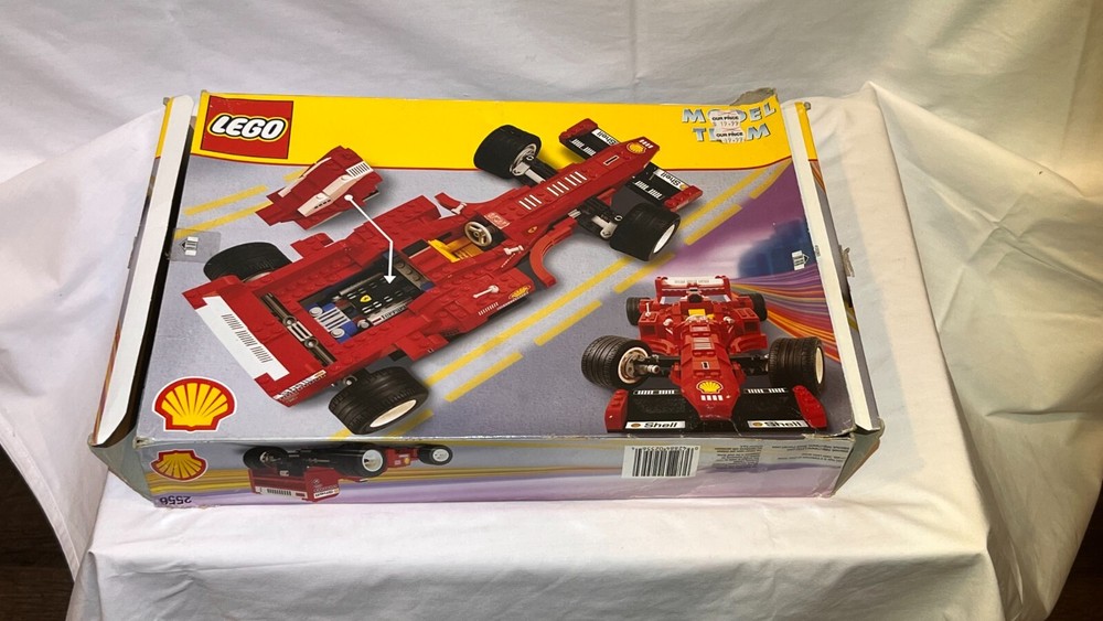 CYBER MONDAY SALE Vintage LEGO Model Team Ferrari F1 Racer 2556-image