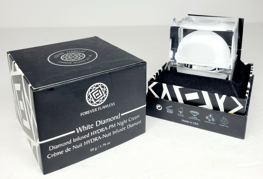 FOREVER FLAWLESS White Diamond Infused HYDRA-PM NIGHT Cream. GENUINE AUTHENTIC