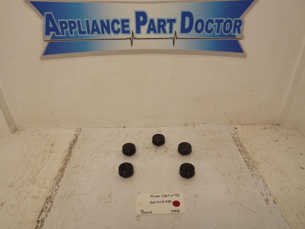 Bosch Double Oven 00418435 Knob (Set of 5) Used