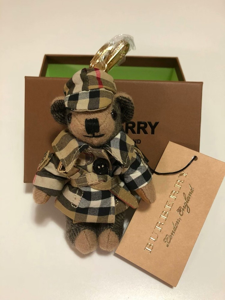 Burberry Thomas Bear With Trench Coat&Hat Keychain Christmas Gift 🎁