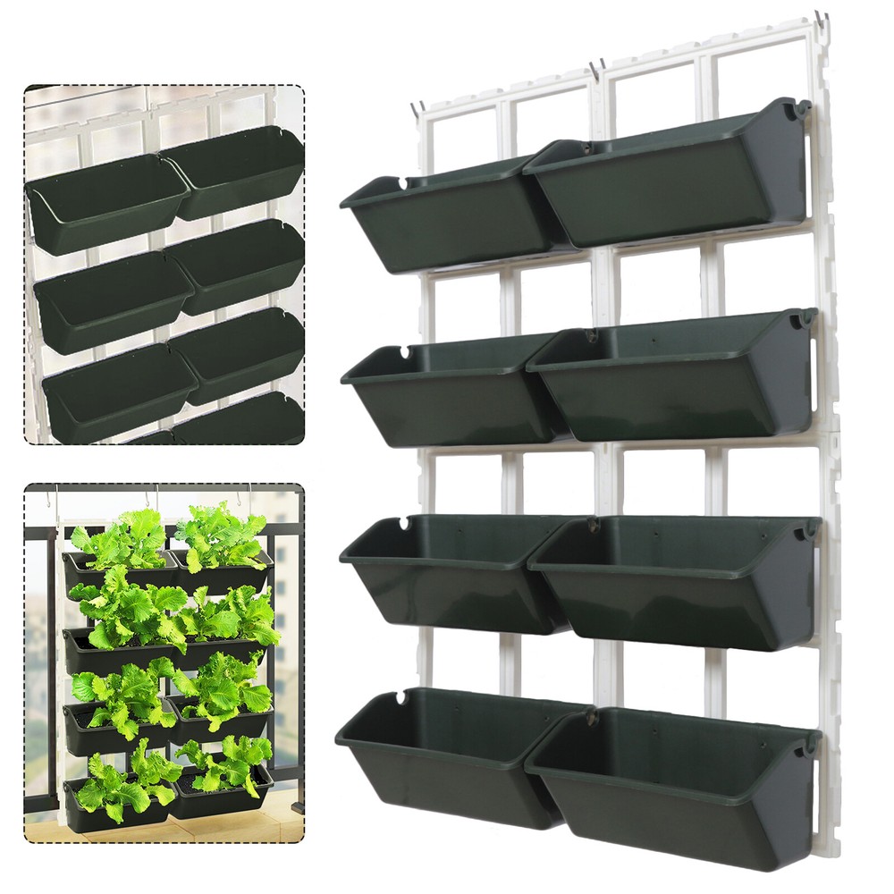 Garden Vertical Planter Outdoor Wall Elevated Raised Bed Flower Herbs Vegetable