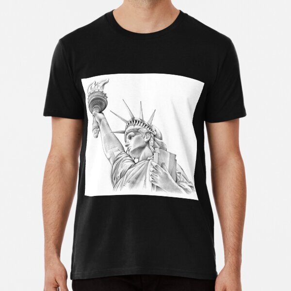 Lady Liberty Pride Short Sleeve Shirt for USA Lovers S-5XL