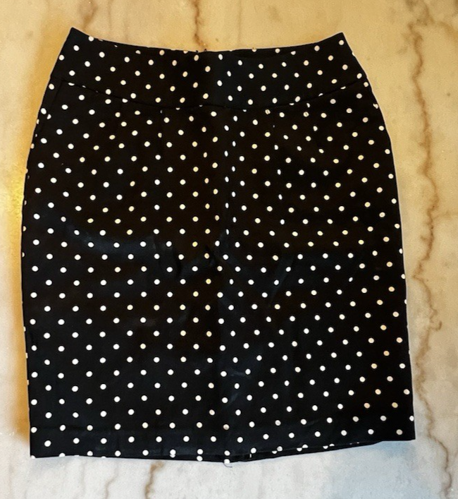 Size 4 Merona Polkadot Mini Skirt Perfect Condition Never Worn