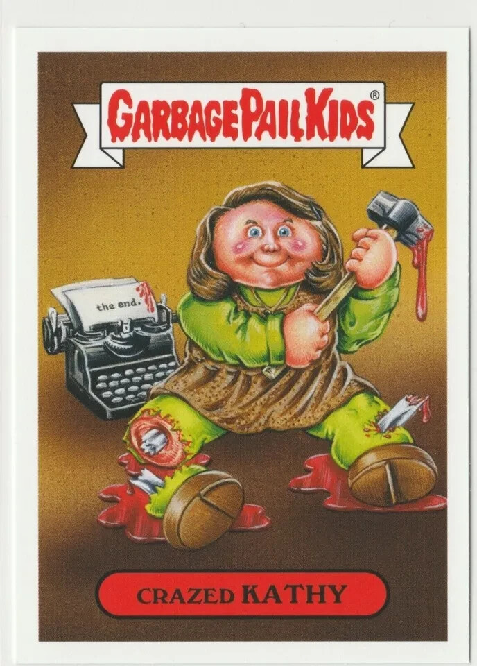 Crazed Kathy #7a Garbage Pail Kids GPK 2019 Revenge of the Oh Horror-ible