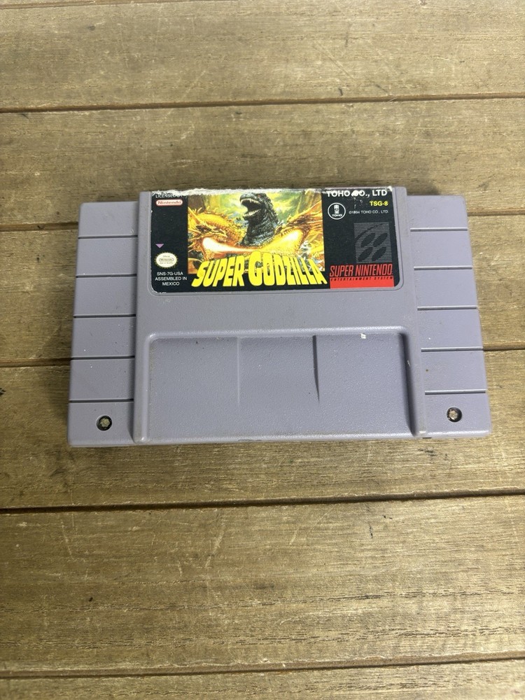Super Godzilla (Super Nintendo Entertainment System, 1993) - Japanese Version