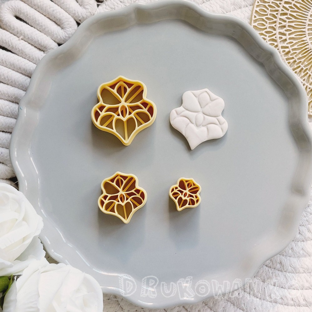 Earring Jewelry Shape Decoration 22 Polymer Clay Cutter For Earring Jewelry