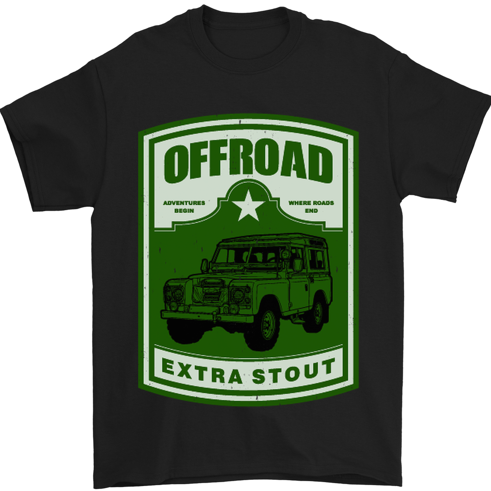Offroad Extra Stout 4X4 Adventure Men's Cotton T-Shirt