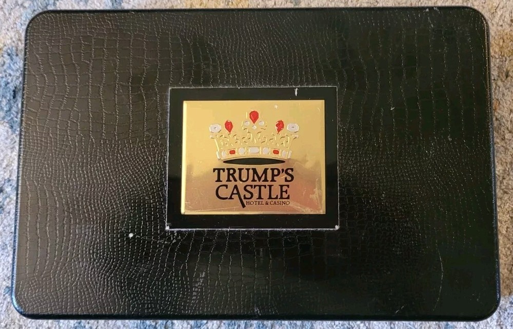 Donald Trump Casino Hotel Trumps Castle Memorabilia Historical Box Only