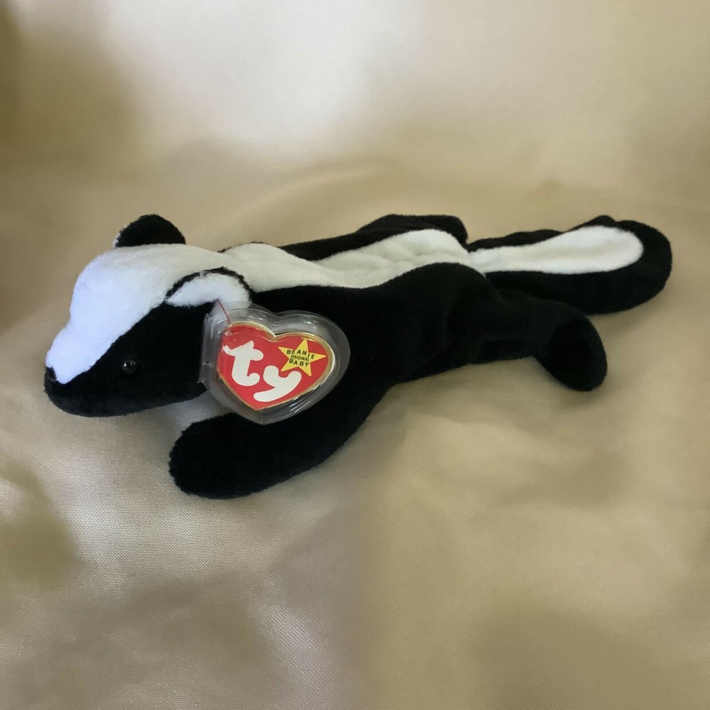 Ty Stinky 1 of a Kind Distinctive Dual Tush Tags Museum Grade Rarities MwmtMq