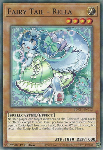 Fairy Tail - Rella - SDCH-EN012 - Common - 1st Edition x3 - Near Mint