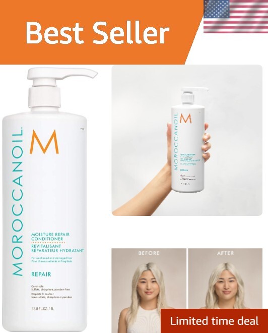 Hydrating Repair Hair Conditioner for Dry Damaged Locks  