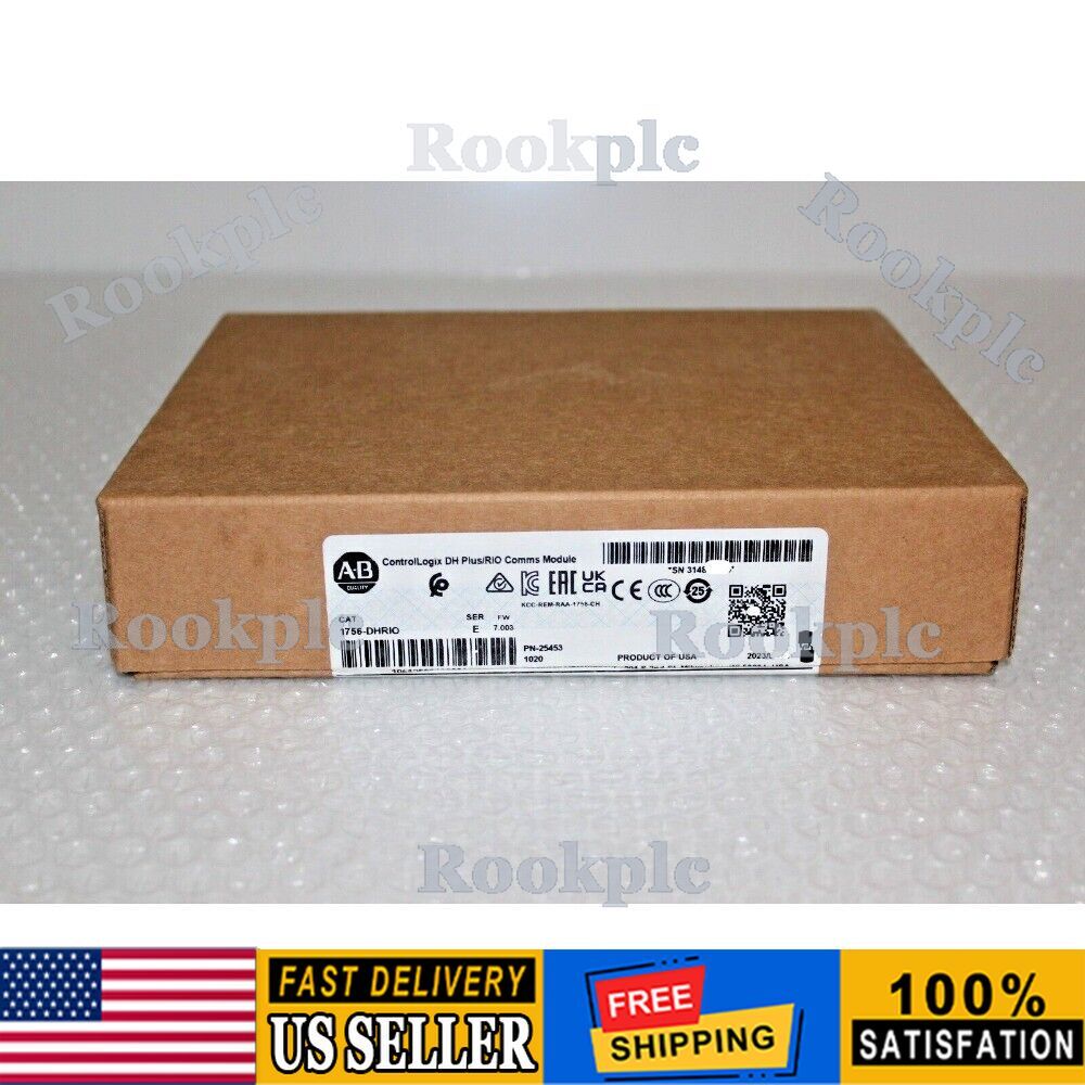 nEW IN BOX ABAB 1756-DHRIO SER D ControlLogix Communication Module USA