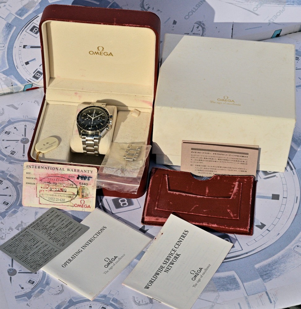 Omega Speedmaster Moonwatch Chrono 1996 Transition Movement 1861 Dial 861